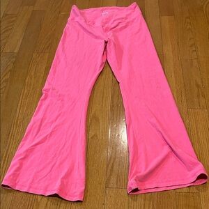 Vitoria Secret Sz XL Bright Pink Yoga Pants